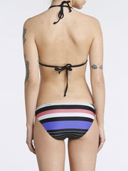 Multi Stripe Hipster Bikini Bottom 