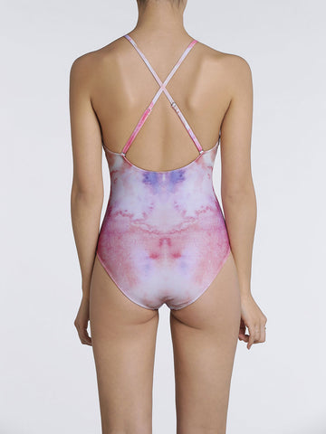 Halter One Piece Waterfall