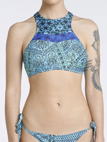 Ocean Halter Mix Top