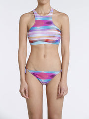 Sunset High Neck Racer Top