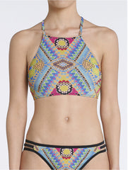 Halter Cross Top Tribal